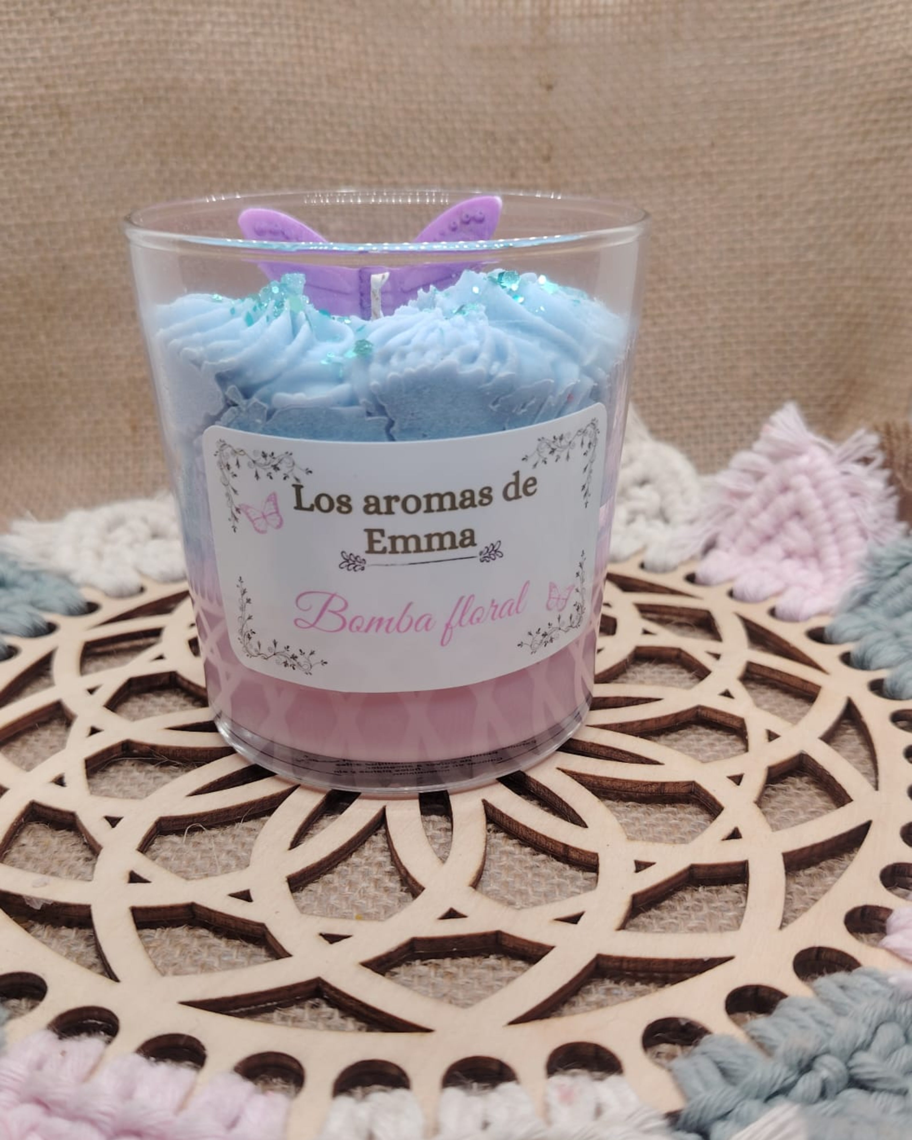 Vela Aromática "Bomba Floral"