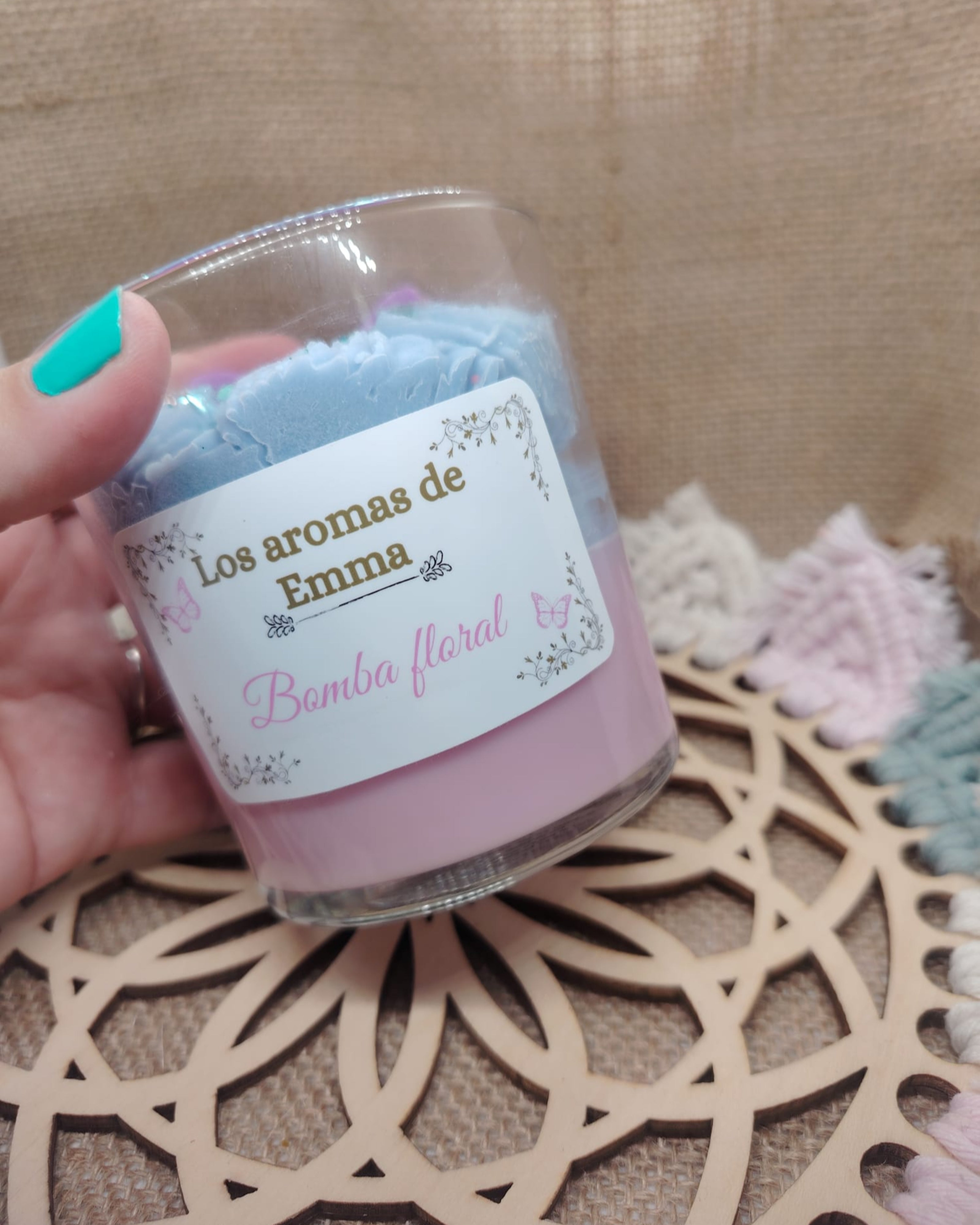 Vela Aromática "Bomba Floral"