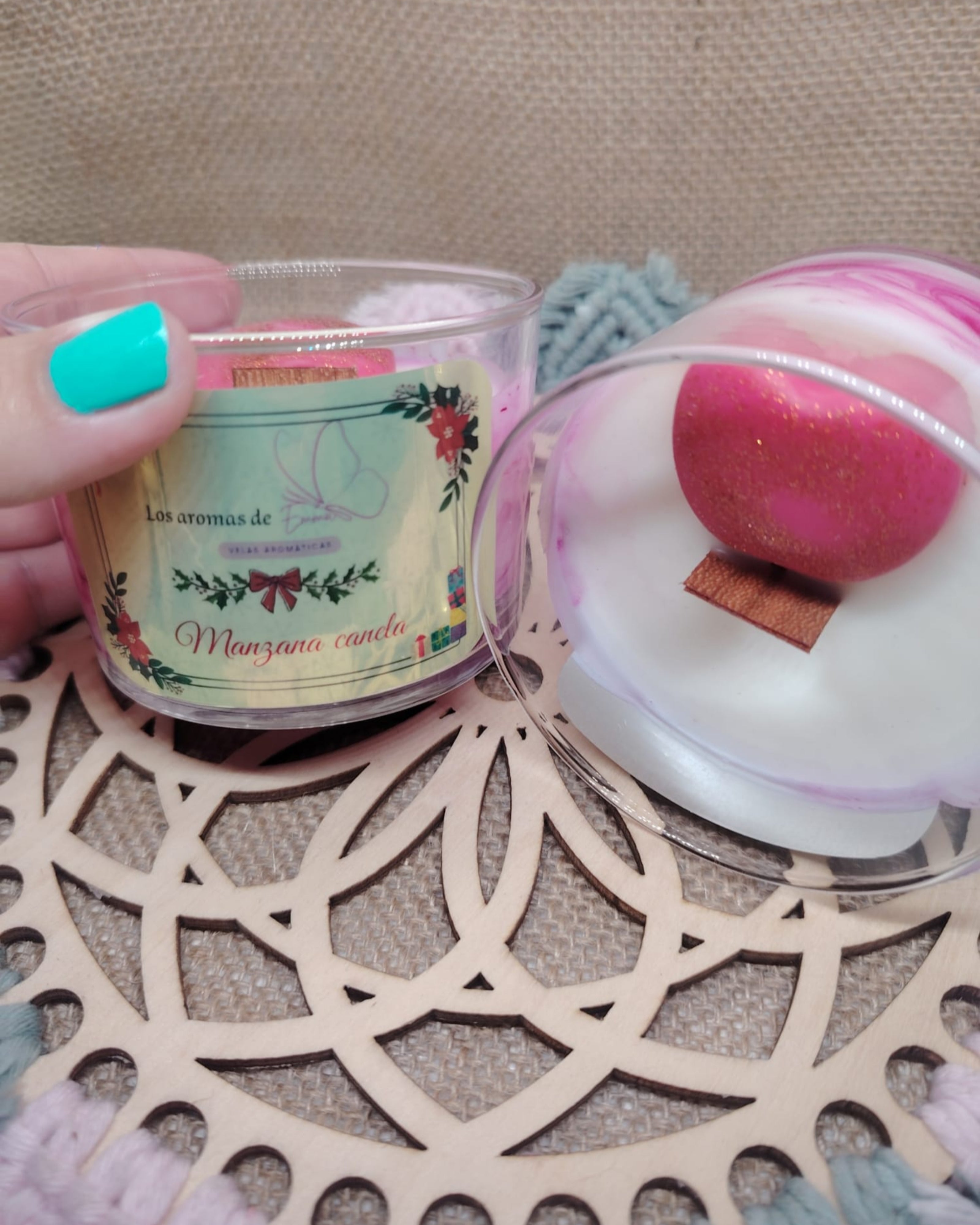 Vela Aromática "Manzana y Canela"