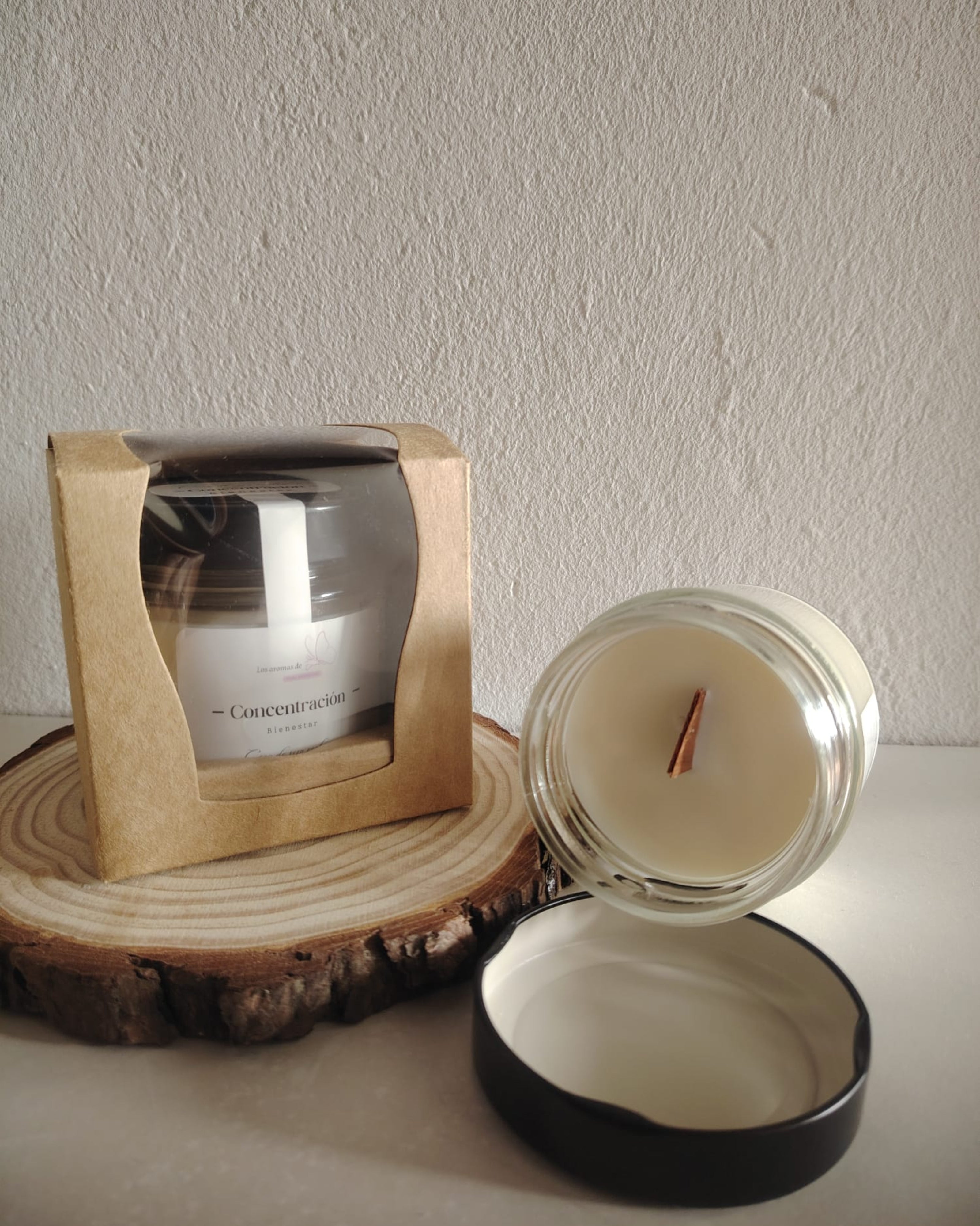 Vela Aromática "Concentración" - Bienestar